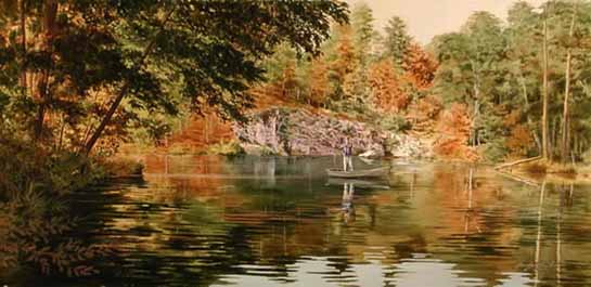 Fishing the Old Quarry